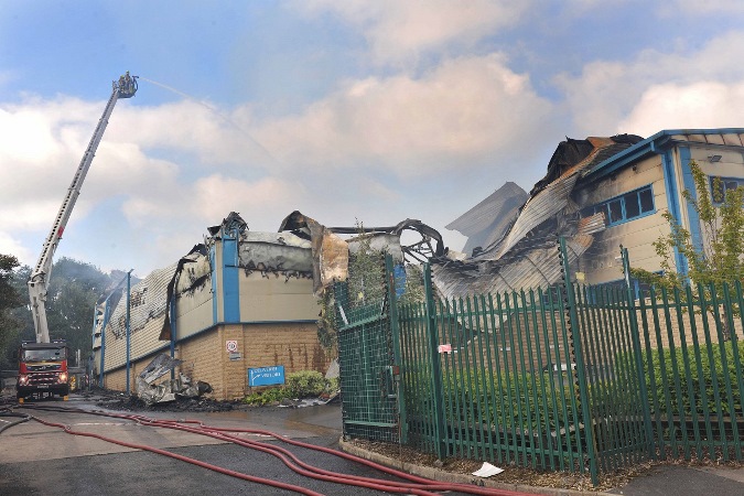 Gordon Rhodes back to production days after ‘devastating fire’