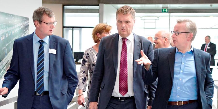 Secretary of State Michael Gove visits Denmark