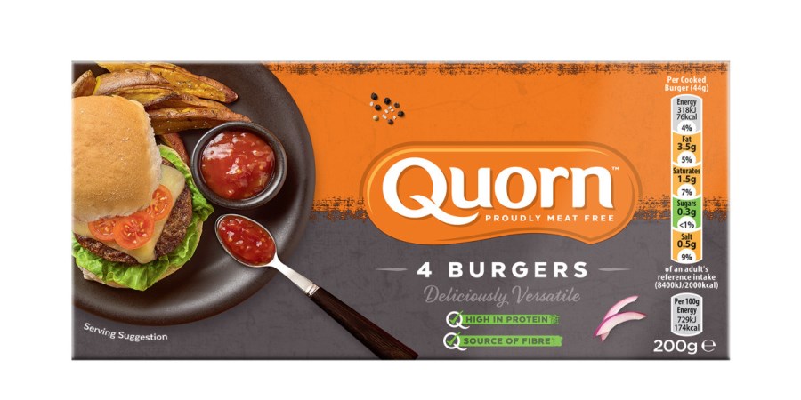 Quorn recalls gluten free burgers