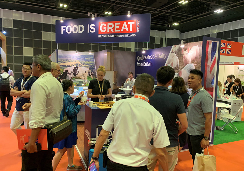 Dairy and meat showcased in Singapore