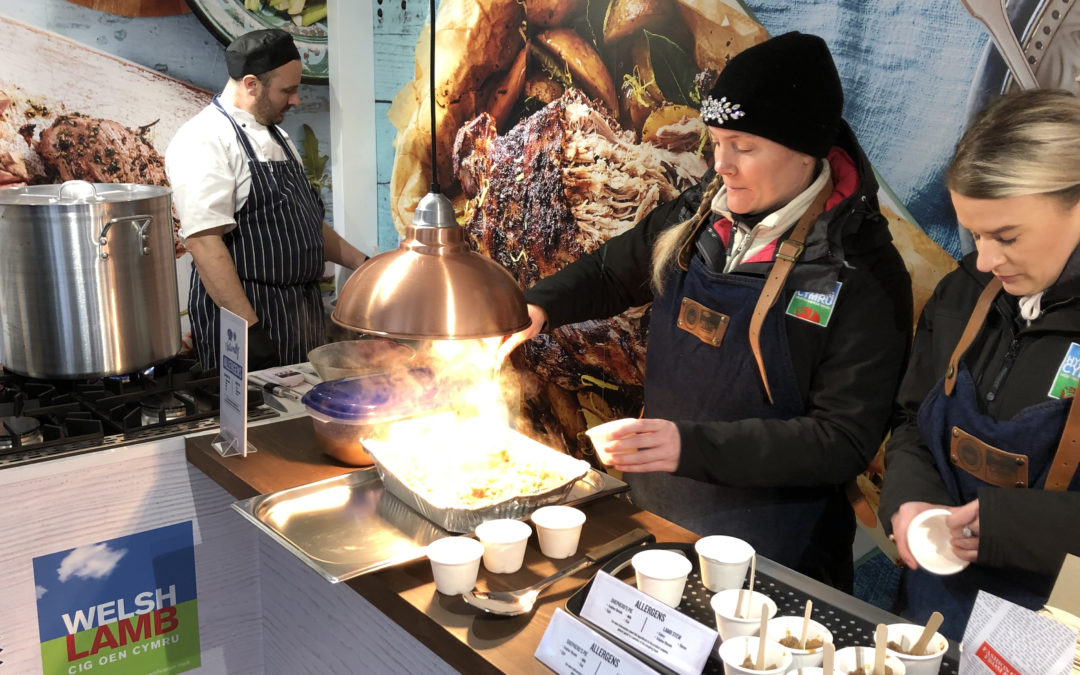 Cardiff consumers sample sustainable Welsh Lamb