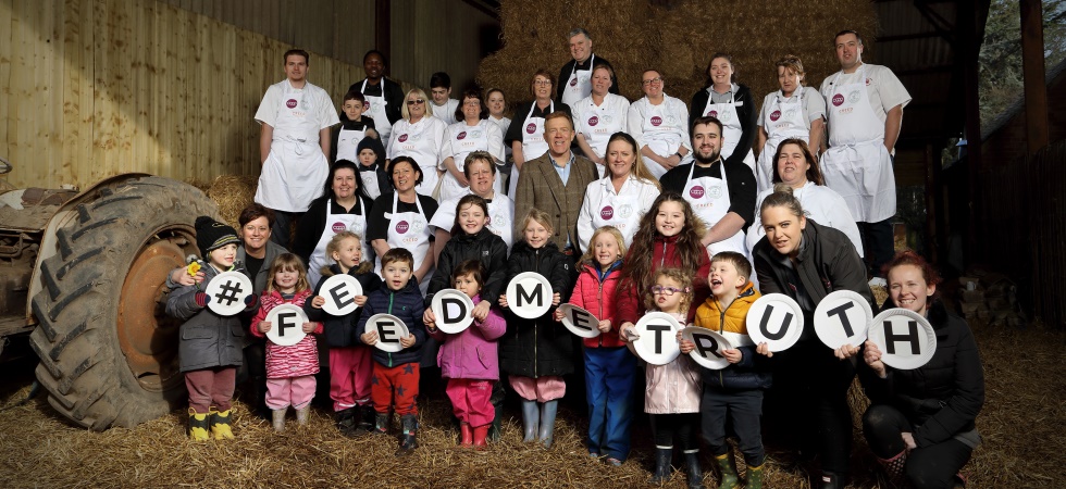 Adam Henson launches national #FeedMeTruth campaign