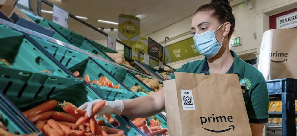 Morrisons teams up with Amazon for food delivery trial