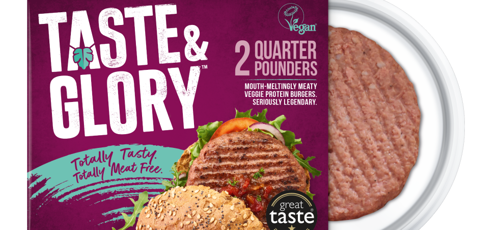 Kerry rebrands meat-free range as Taste & Glory