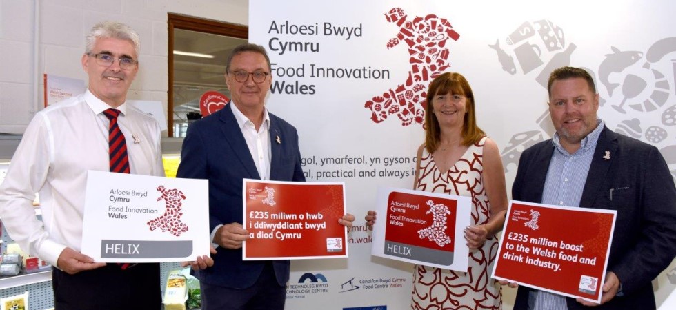 Welsh government project delivers £235 million boost to food industry