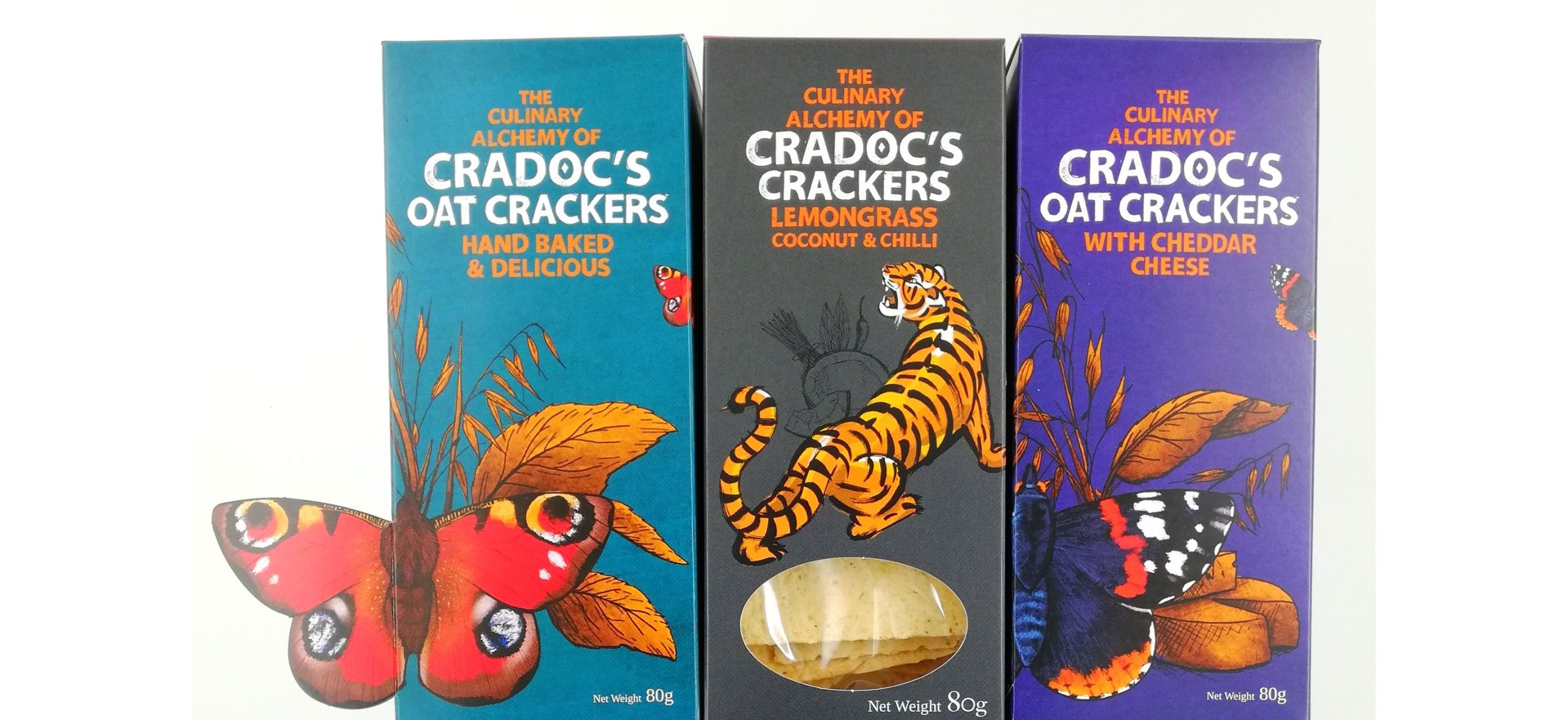 Cradocs crackers range