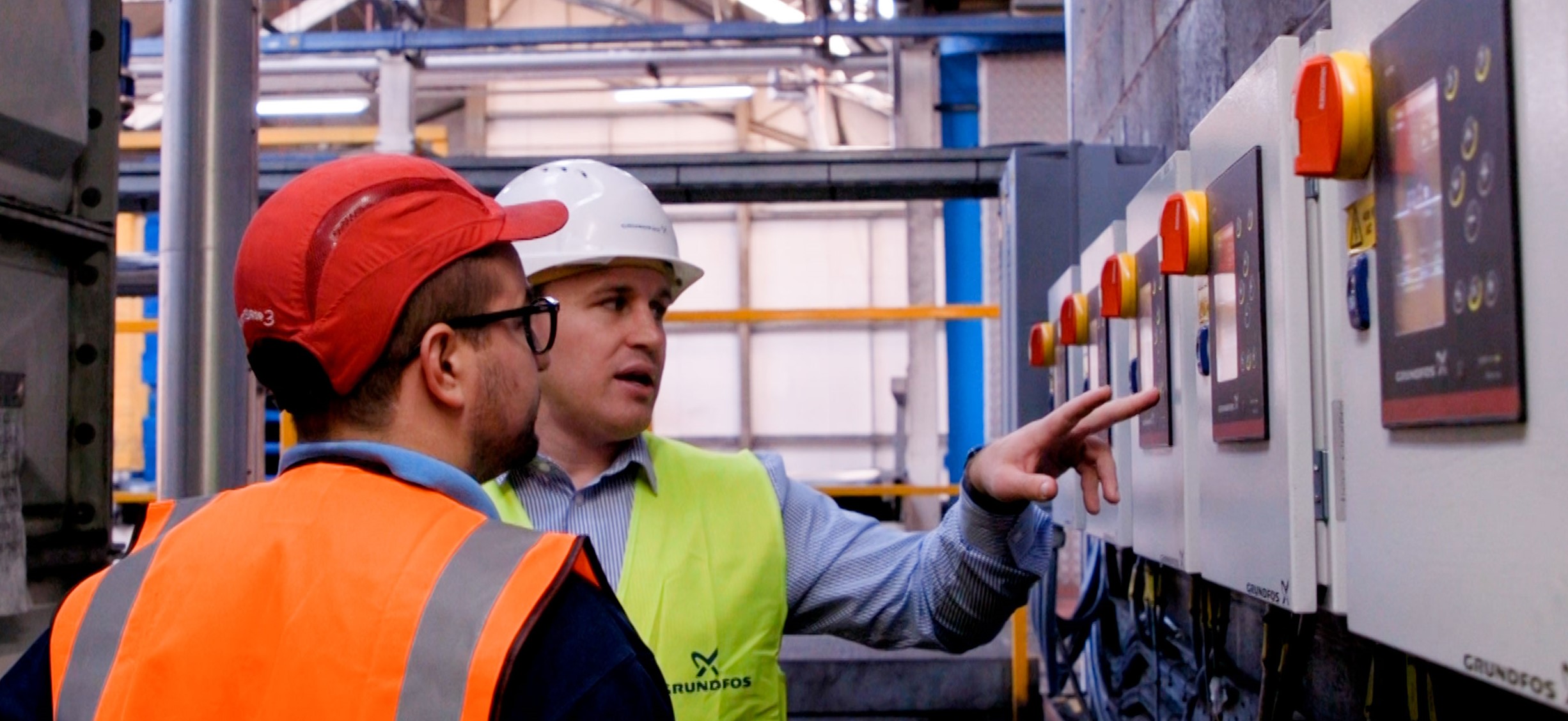 grundfos-learn-case-industry-lrs-case-sales-engineers-regular-wide-master Grundfos engineers pictured at one of the companies' sites.