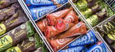 A collection of Magnum and Cornetto ice creams.