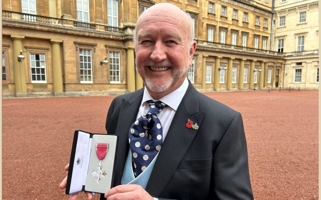 FMT publisher Graham Yandell receives MBE