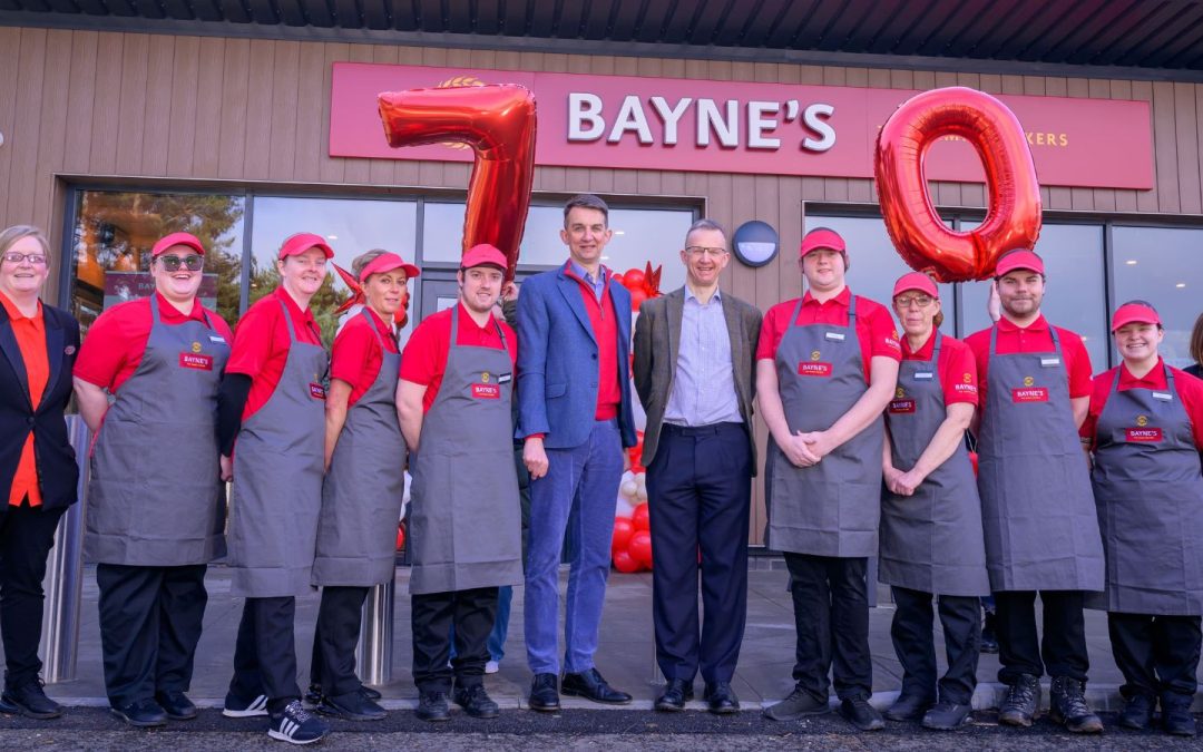 Scottish baker marks its 70th anniversary with 70th shop opening