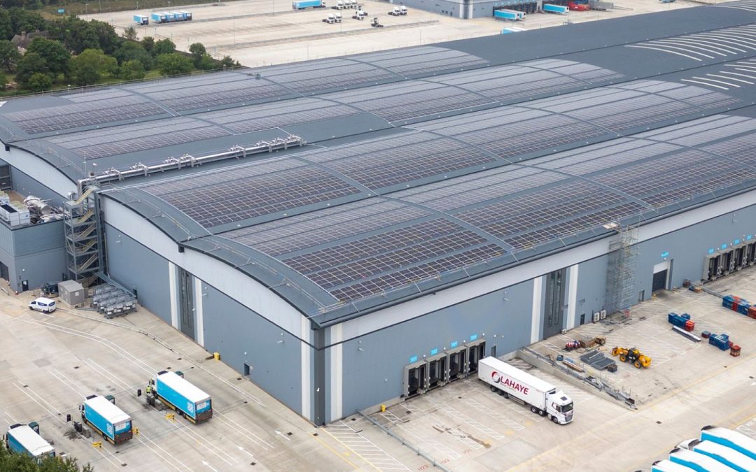 Co-op invests in solar power at its largest distribution centre