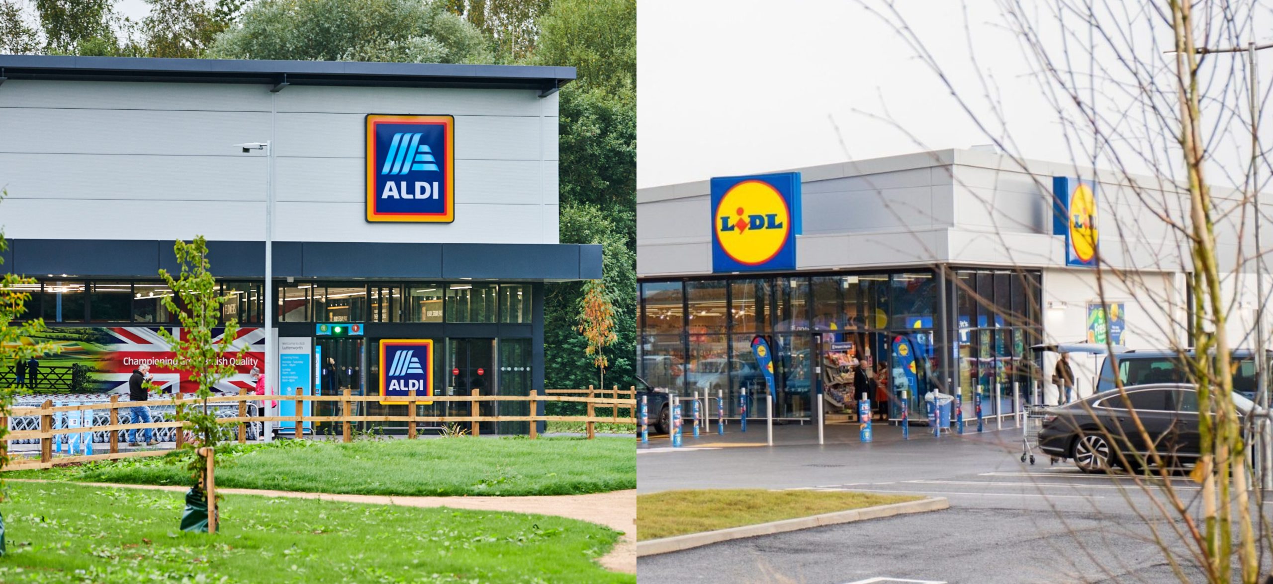 Aldi and Lidl