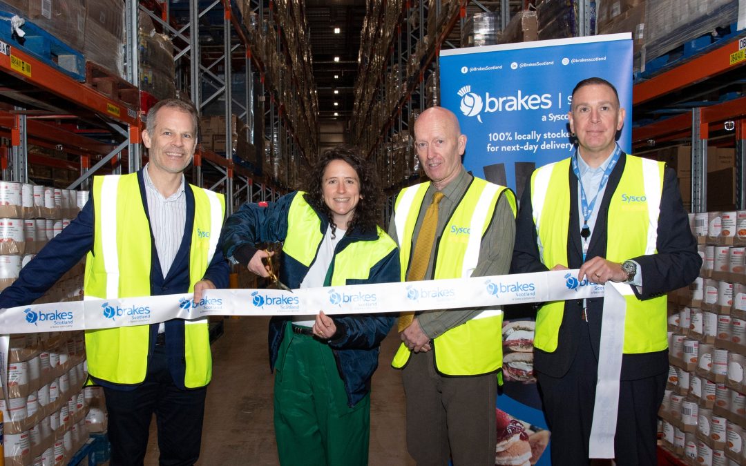 Mairi Gougeon MSP opens £15m Brakes depot extension