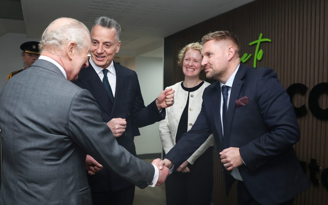 Greencore welcomes The King to Warrington facility