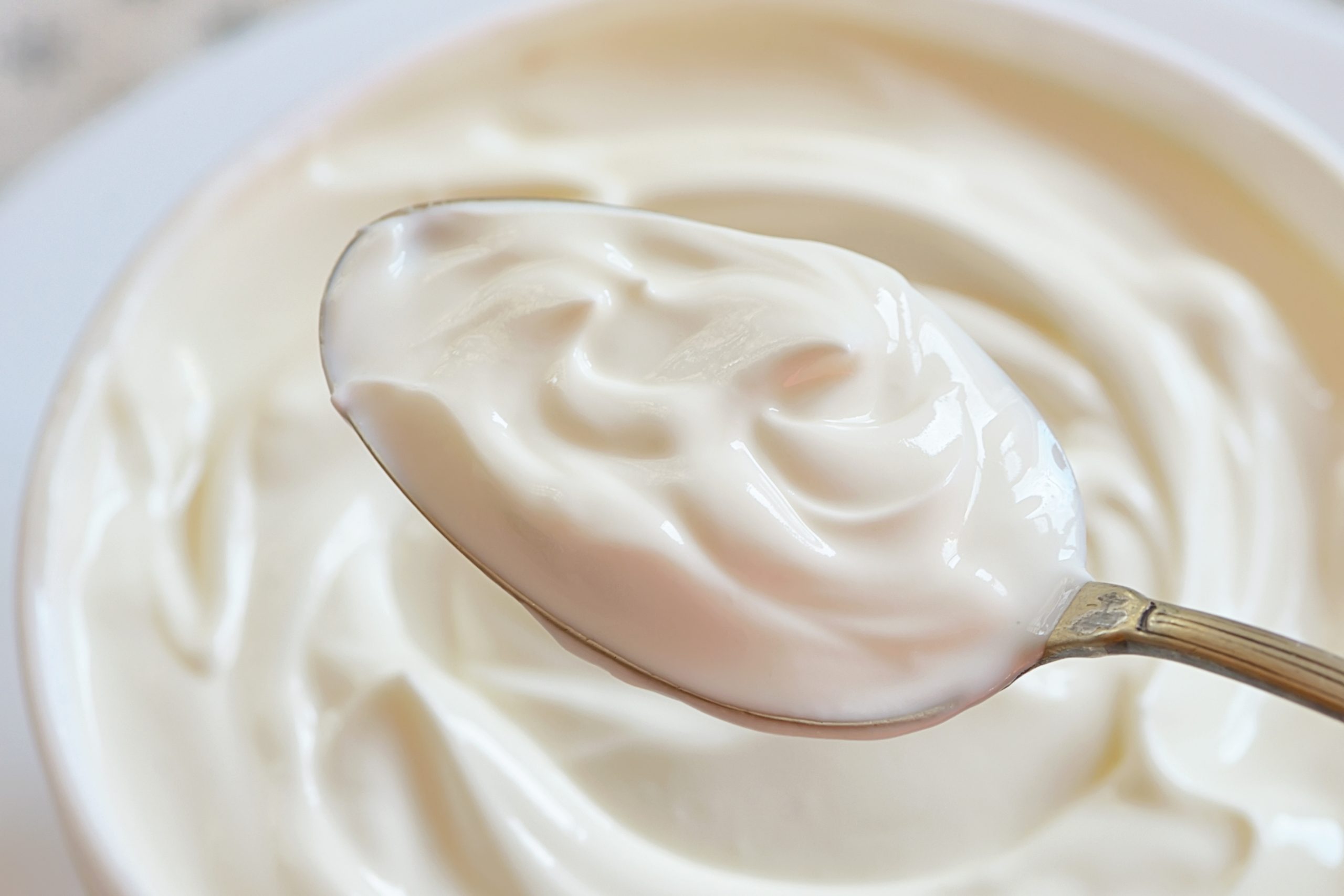 Yogurt bowl with spoon iStock