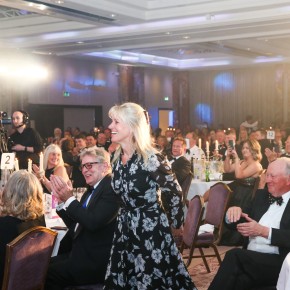 President of the NFU, Minette Batters collects the Food Industry Champion Award for her outstanding contribution to the food and farming industries.
